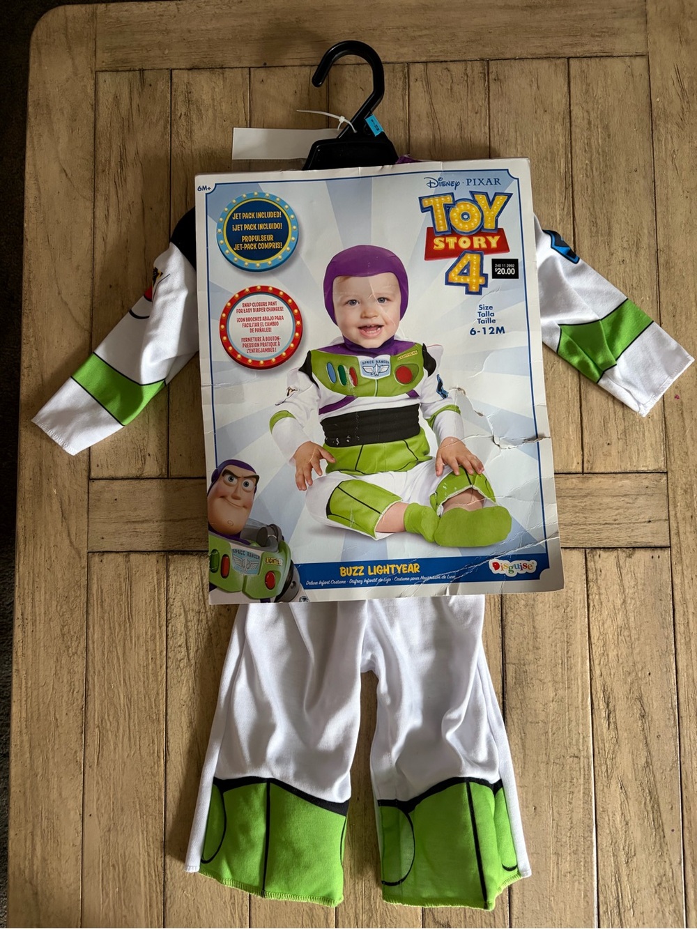 Buzz lightyear Toy Story Disney costume 6-12 months